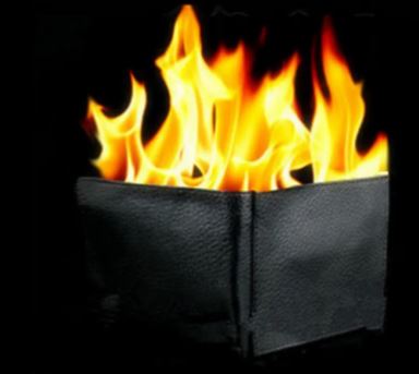 Magic Blaze Fire Wallet