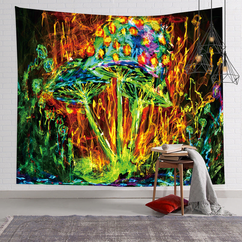 Colorful Psychedelic Wall Tapestry