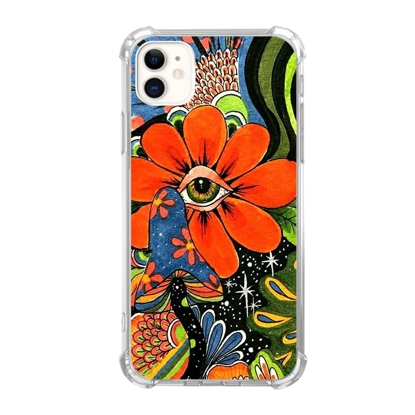 Psychedelic Flower Eye Phone Case