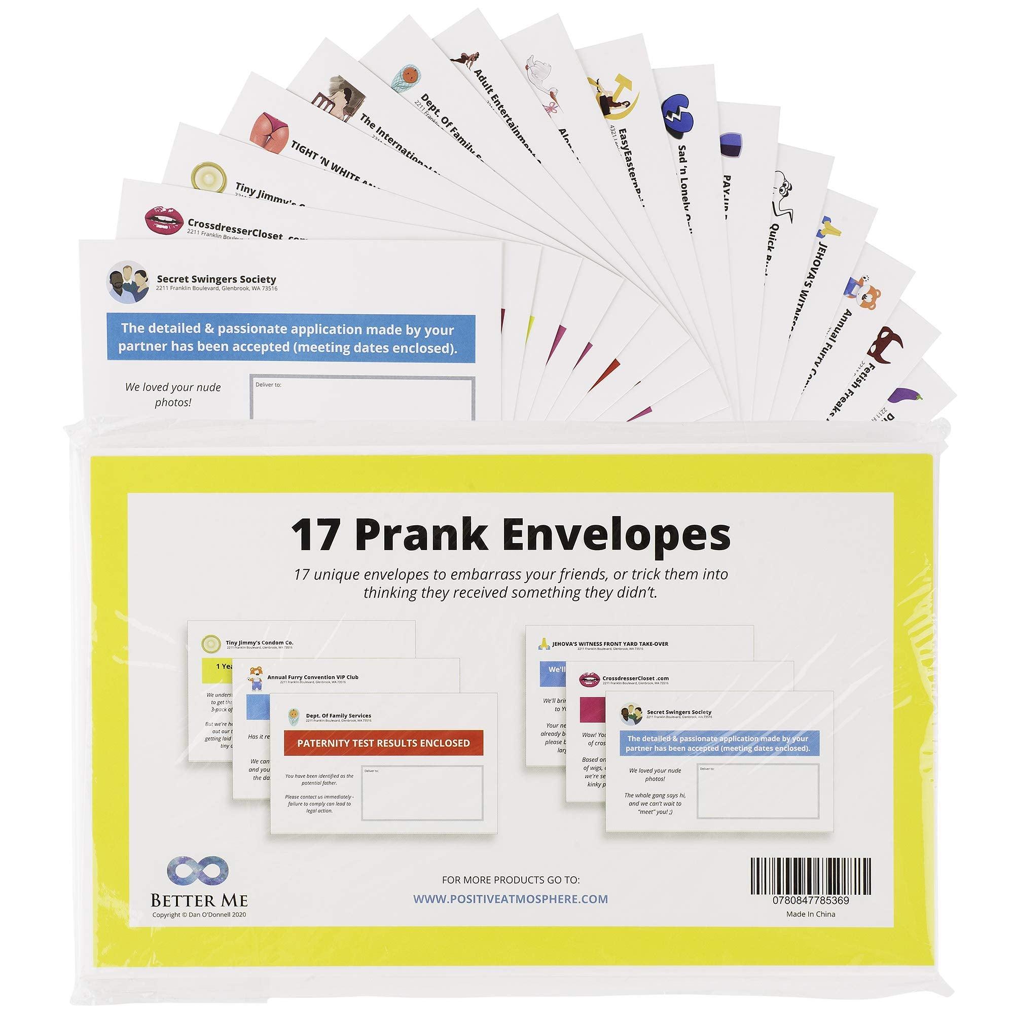 Prank Envelopes