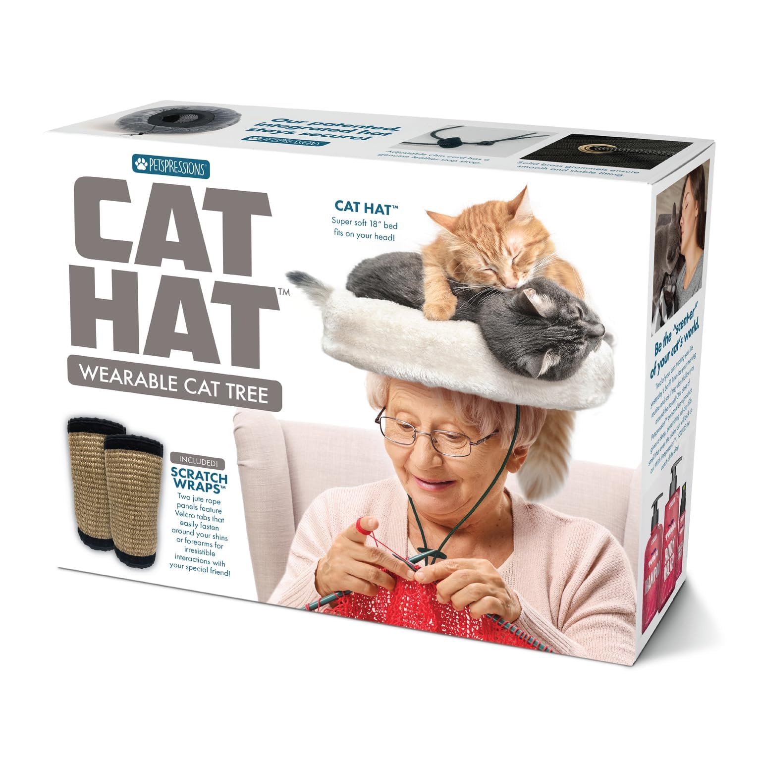 Prank Gift Box Cat Hat