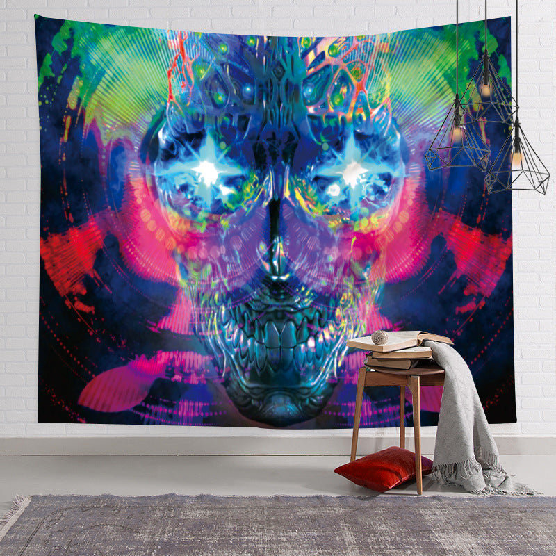 Colorful Psychedelic Wall Tapestry