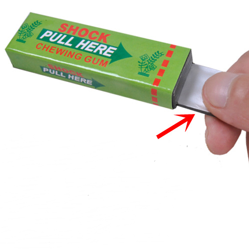 Electric Shock Gum Prank Toy for Fun and Laughter