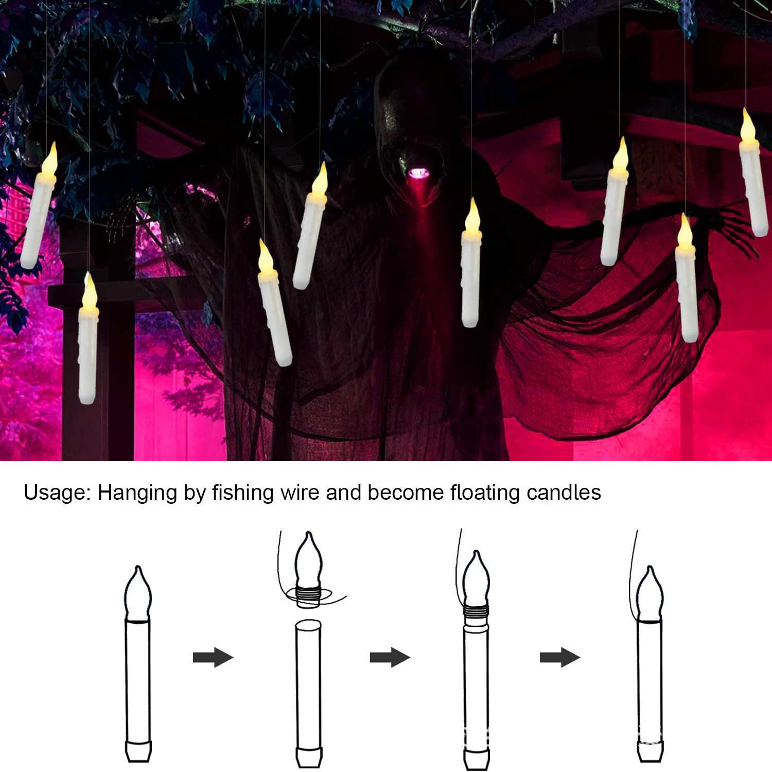 Floating Magic Candles