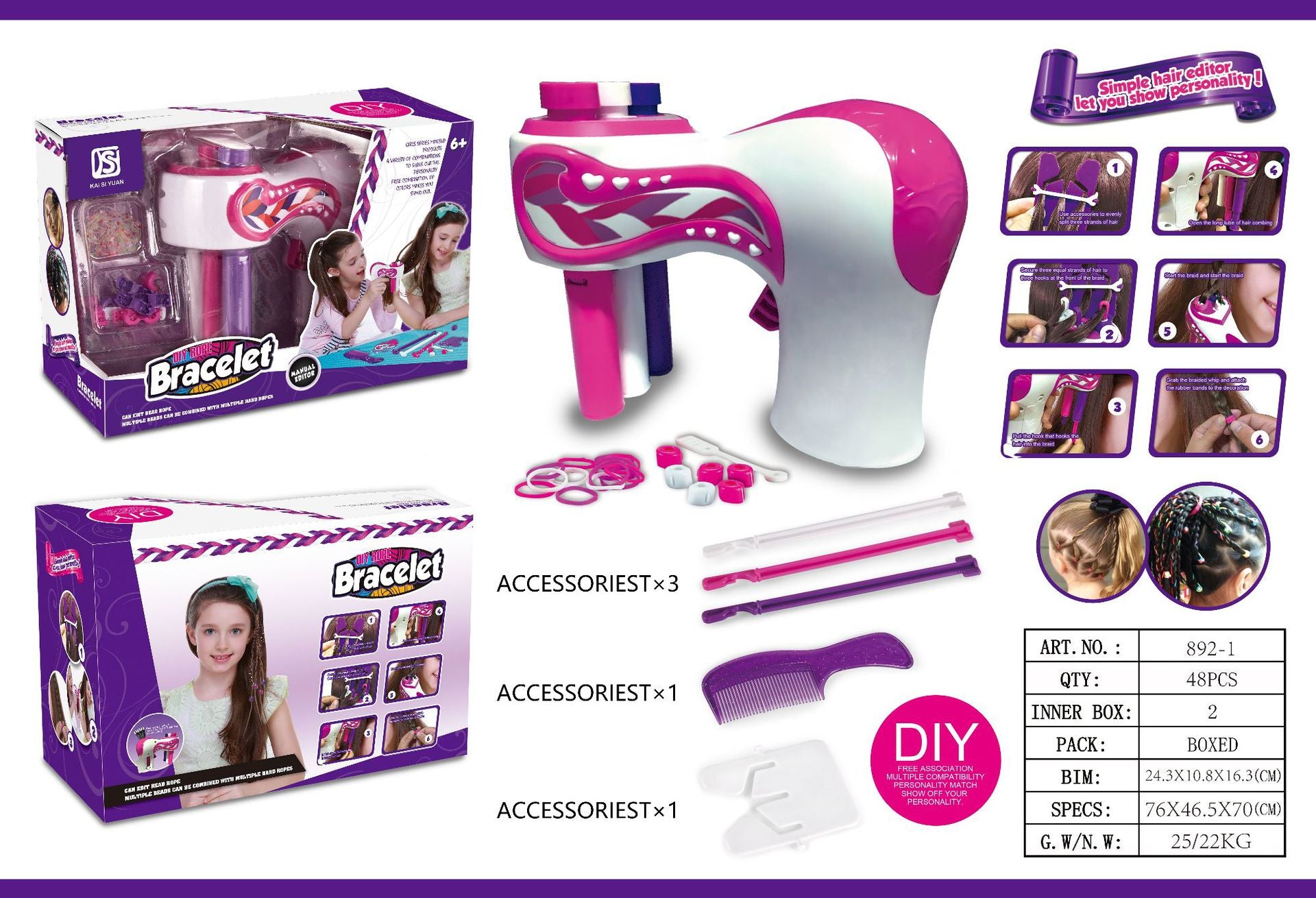 Electric Magic Hair Braider