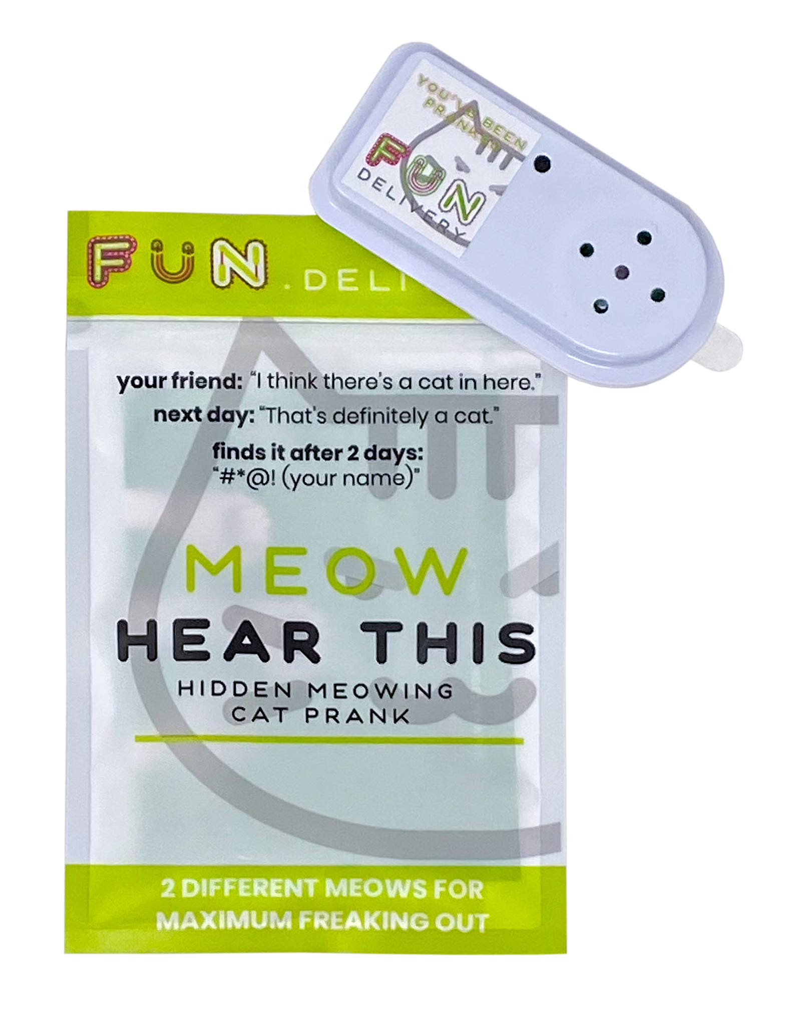 Meow Hear This: Hidden Cat Sound Prank Device