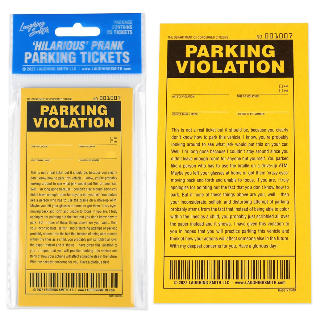 Prank Parking Tickets